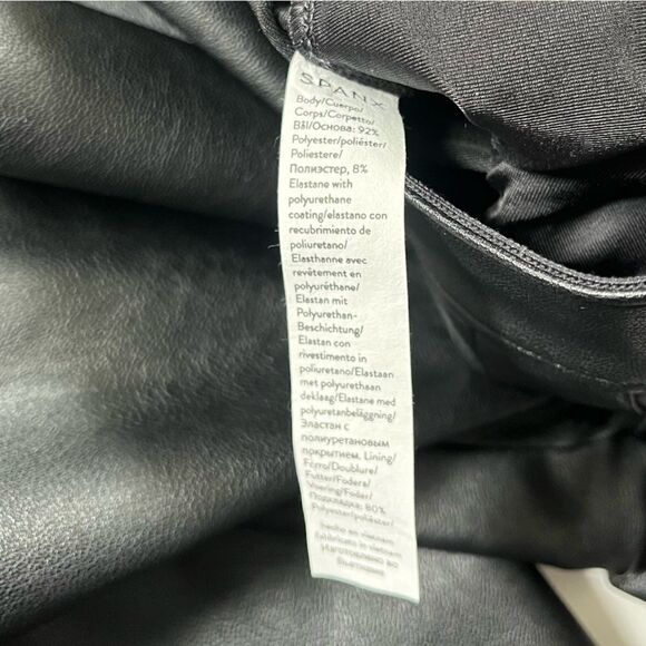 Spanx Leather-like Culottes Small - Picture 8 of 12